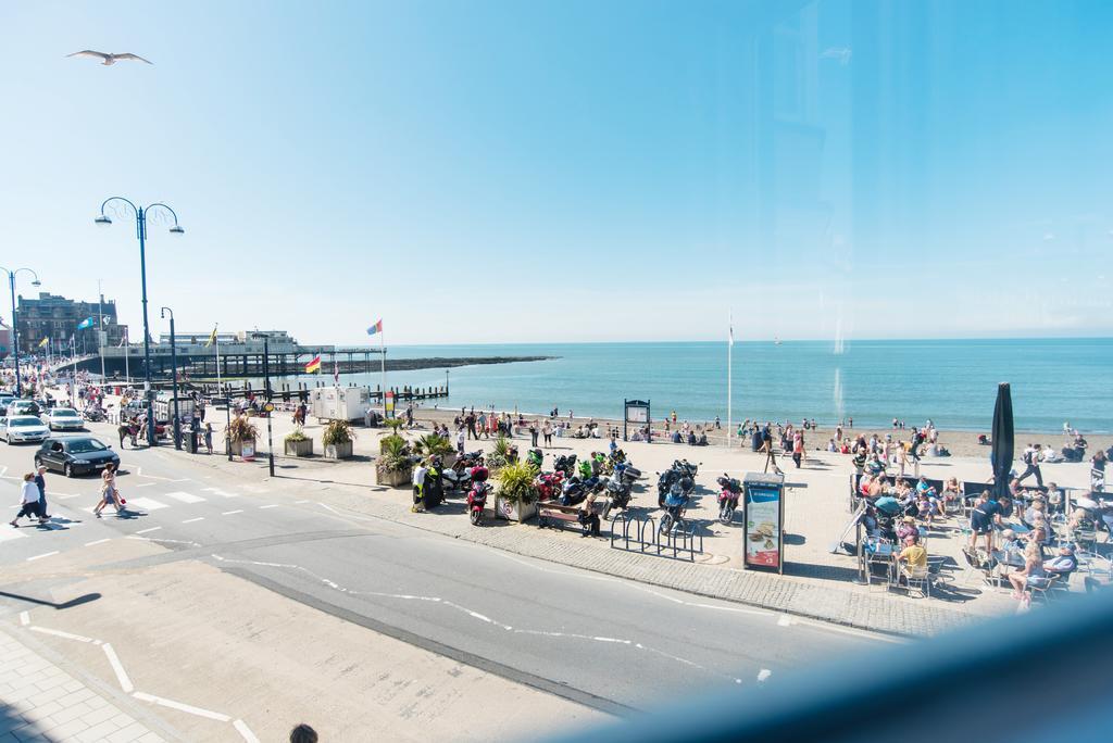 Sea View Ar Lan Y Mor Luxury Apartment Aberystwyth Extérieur photo