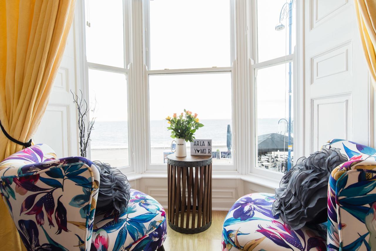 Sea View Ar Lan Y Mor Luxury Apartment Aberystwyth Extérieur photo