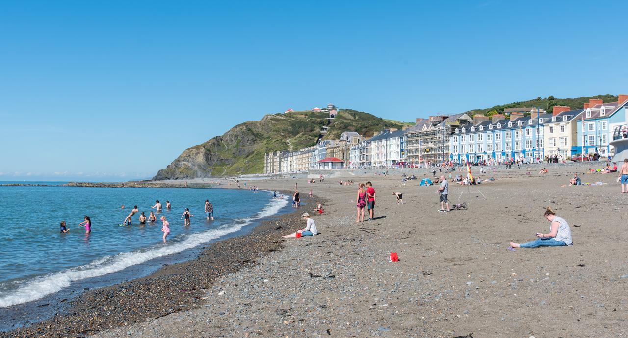 Sea View Ar Lan Y Mor Luxury Apartment Aberystwyth Extérieur photo