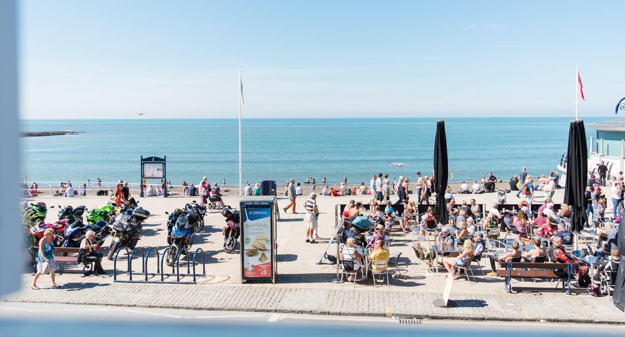 Sea View Ar Lan Y Mor Luxury Apartment Aberystwyth Extérieur photo